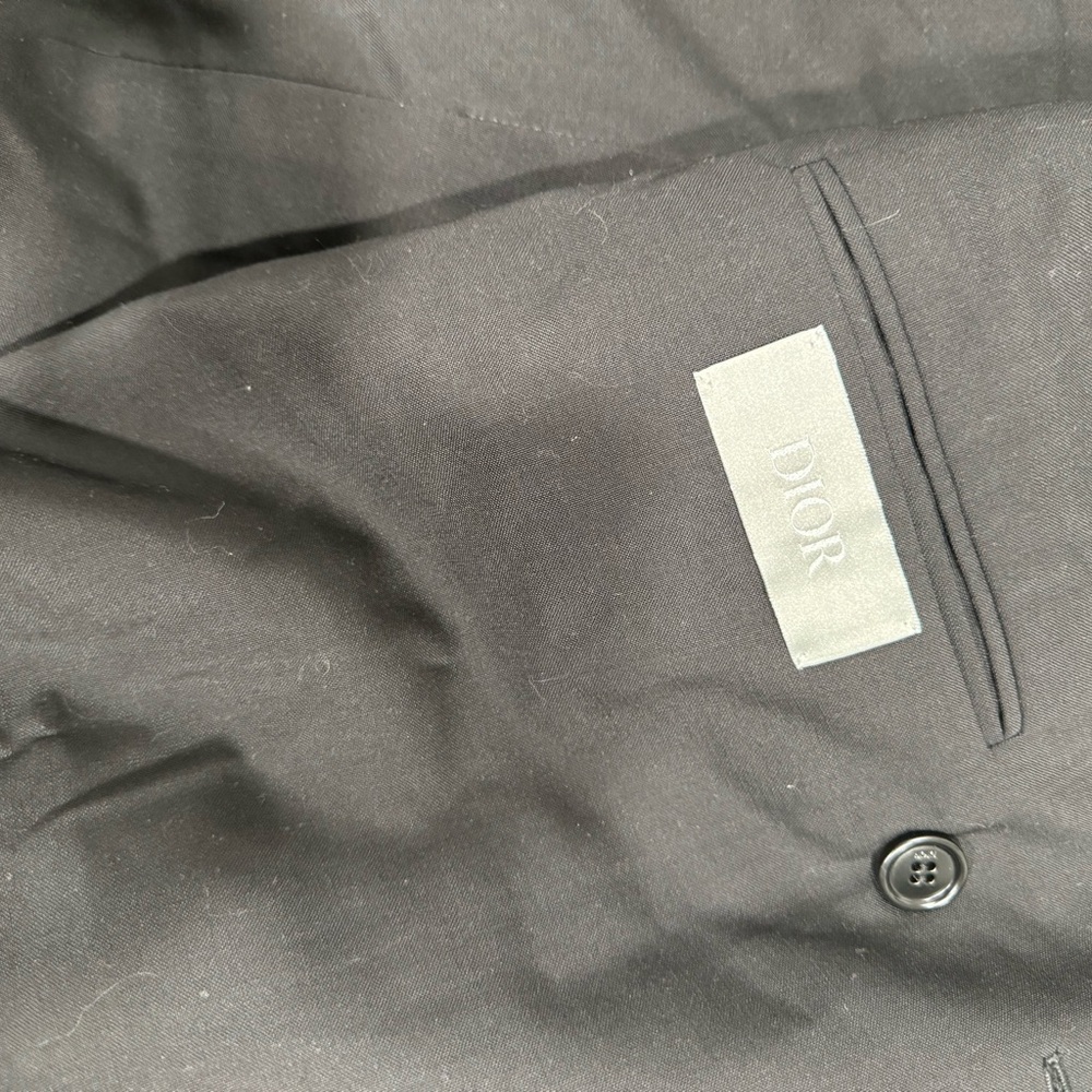 Dior Men workwear blazer wool jacket - Picture 3 of 10